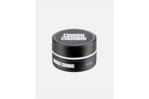 ‎CRISPY COUSINS Crispy Cousins Haarwachs Glanz 150ml | Professioneller Wet-Look & Starker Halt | Barber-Qualität Styling Wax | Wassermelonen-Duft