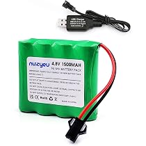 thumbnail image 2 of 4.8V 2200mAh AA NiMH Battery SM-2P Plug With USB Barbados 2 of 14