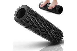 HUOBERR Fascia Roller, Massage Roller Fascia Roller Spine, Foam Roller Aid for Muscle Tension / Pressure Relief, Mini Fascia Training Muscle Groups (30 x 7 x 7 cm)