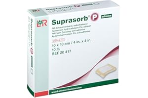 LOHMANN & RAUSCHER Pansements hydrocellulaires Suprasorb P Lohmann Rauscher boîte de 10-10 cm x 10 cm