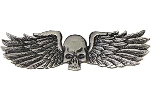 Hell's Design Pin's tête de Mort ailé