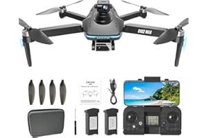 HYTOBP S162 MAX Drone con Telecamera 4k Professionale, Drone GPS, Quadricottero Drone con Trasmissione 5G, Regolabile a 90° Motorizzata, Meno di 249 g, Evitamento Degli Ostacoli Laser