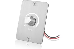 HNCY Dimmer-strömbrytare, LED-dimmer 12 V, dimmer med LED-dimmer över knoppen för att justera ljusstyrkan, för ljusremsor, fö
