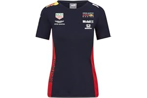 FUEL FOR FANS Maglietta da Donna Formula 1 2020 Team Aston Martin Red Bull Racing, Blu Navy, Taglia XS