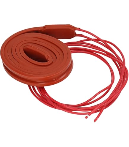 Cable Calefactor Para Tuberías 25 M - 23W/m, Con Termostato, Protege De Congelación En Invierno