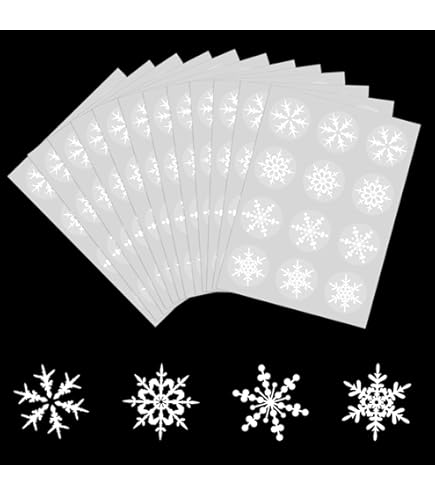 LPAMABA 64 PCS Petits Pochoirs De Noël En PET 7.5 * 7.5 Cm | FindTheDeal