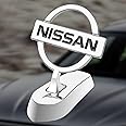 Car 3D Emblem for Nissan Patrol, Car Front Bonnet Chrome Logo Badge Front Hood Ornament, Car Accessories,A
