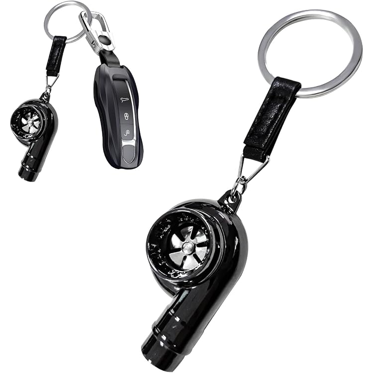 3er Pack Schwarz Chrom Gunmetal Spinning Turbo Metall