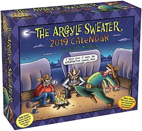 Argyle Sweater 2019 Day-to-Day Calendar