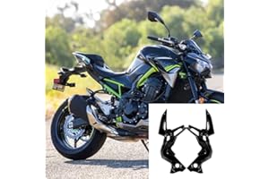 TAZGANTAX Cubierta lateral del marco de la motocicleta para Z-900 Kit de moldura de carenado del cuerpo del panel lateral del ABS para K.awasaki Z900 Z 900 Accesorios 2020 2021 2022 2023 2024(Negro)