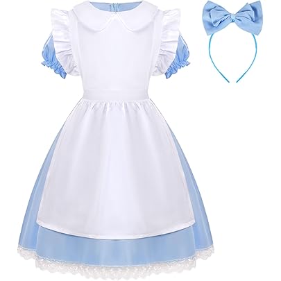 Smiffys Disfraz De Niña De Fábrica De Los Años 40 Para Adulto, Azul