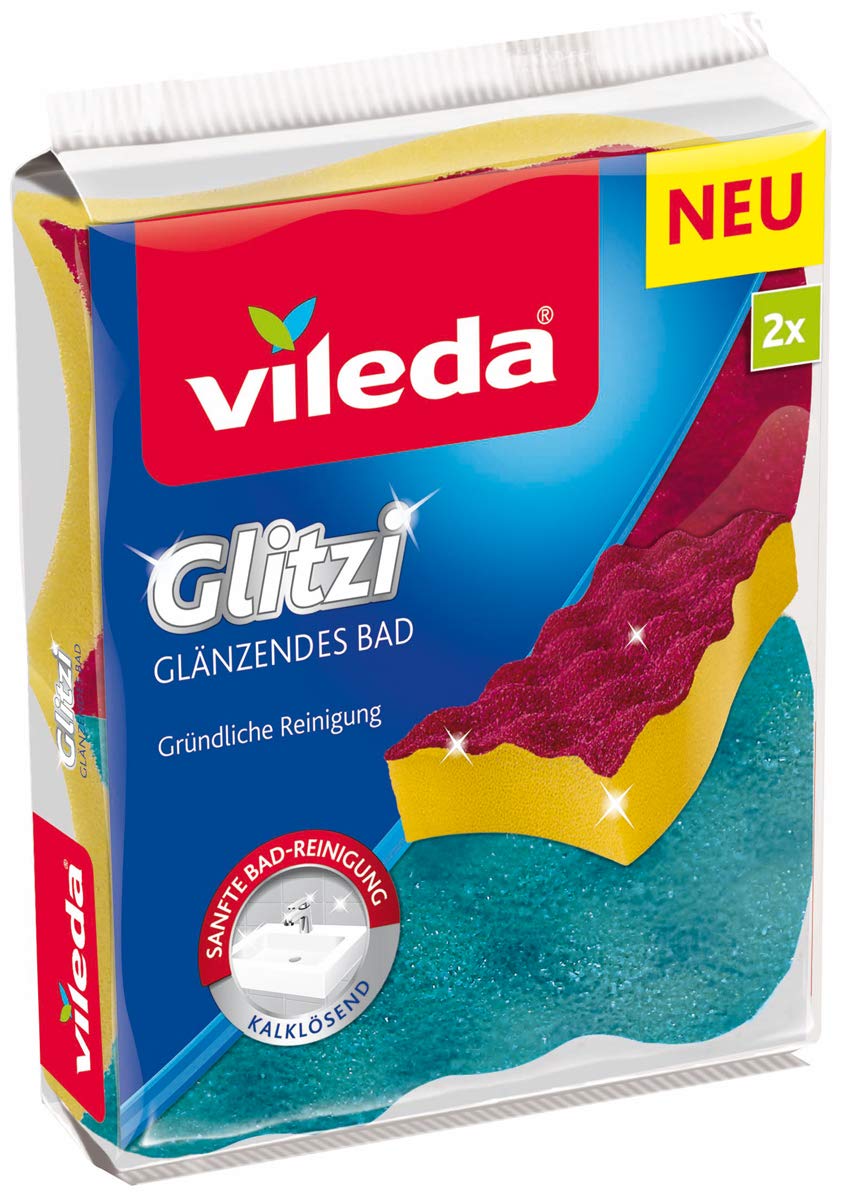 <span>Vileda Glitzi Glänzendes esponja de limpeza ruim, pacote </span> (4023103215719)