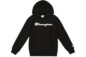 Champion Legacy Boy-Big Logo Hoodie Sudadera con Capucha para Niños