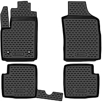 Wielganizator Gummimatten Für VW Phaeton 2002-2016 - 4-teilig Schwarz