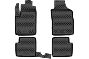 Element EXP.CARVLK00003 - Alfombrillas de Goma Antideslizantes para VW Caddy IV â€“ año: 15 â€“ 20, Color Negro