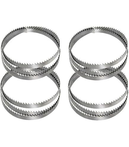 Lote De 3 Hojas De Sierra De Cinta M42 HSS Bimetálicas, 1638 X 13 X 0,65 Mm, Con 14/18 Dpp - Foto 12