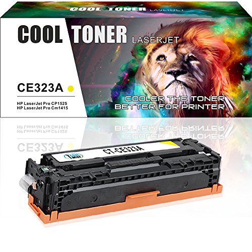 Cool Toner kompatibel toner fuer CE323A(128A) Tonerkartusche replacement fuer HP LaserJet Pro CP1525N CP1525NW, CM1415FN CM1415FNW MFP,Magenta, 1-Pack,1300 Seiten