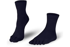 Knitido Essentials Midi, Calzini con le dita in cotone per l'uso quotidiano