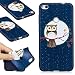 Produktbild Ooboom® Huawei P8 Lite 2017 Hülle TPU Silikon Matt Gummi Gel Weich Handy Tasche Case Cover Flexibel Ultra Dünn für Huawei P8 Lite 2017 - Eule Mond