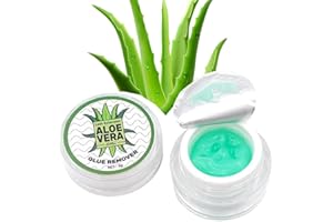 ZDHSOY Eyelash Extension Remover Cream - Lash Extension Remover Cream with Low Irritation/Quick Dissolve Eyelash Extensions Glue Remover (Aloe flavor)