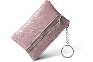 lmytdo Women's Wallet, Coin Purse Women PU Leather Small Purse Fashion Short Purse Mini Pouch Change Wallet with Keychain and Zipper Pocket for Women and Teens Girls