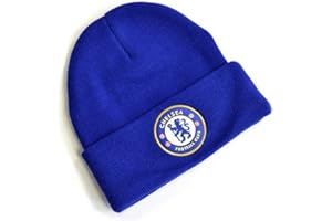 HY-PRO ND Sports Gorro Unisex de Punto con Escudo del Chelsea FC (Talla única), Color Azul Real