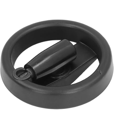 Volantino Ondulato In Ferro Cromato Per Macchinari - Diametro 20,3 Cm