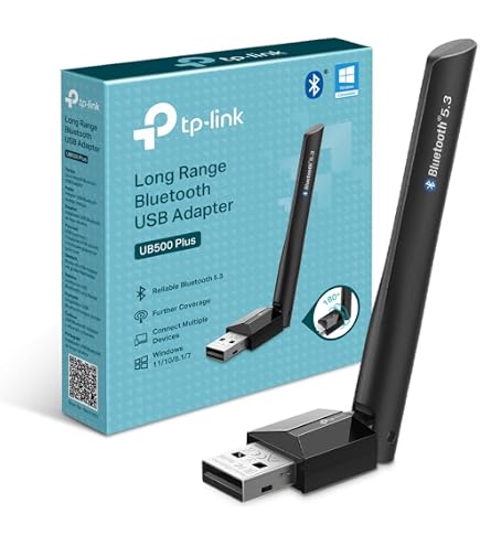 Adattatore Bluetooth 6.0 USB Per PC – Dongle Dual Mode BLE, Connetti 5 Dispositivi, Bassa Latenza E Portata Estesa, Plug & Play Per Windows 11/10
