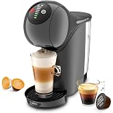 KRUPS Dolce Gusto Genio S, Capsule coffee maker, Tank 0.8L, Grey | Ultra-compact, 15 Bar, Hot and Cold Drinks, Automatic Tech