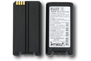 BATSÉCUR - Pack 2 Batterie Allarme BAT25 Compatibile con BATLi25 BATLi26 BAT26 DAITEM Hager ATRAL 3.6V 4Ah - 3.6V 5.4Ah Li-SOCl2