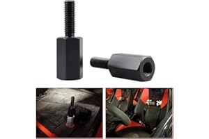 Chelhead Can-Am Maverick X3 Seat Riser Black Sold in Pairs Fit for All Years, Lift Up UTV Seat