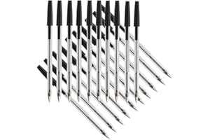 Q-Connect Ballpoint Pen Medium Black (Pack of 20)