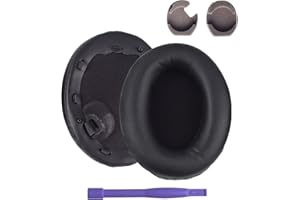 SAIPOMOR WH-1000XM4 Ear Cushions Replacement Noise Isolation Ear Pads Compatible with Sony WH1000XM4 Wireless Noise Canceling Over-Ear Headphones- Added Thickness & Plastic Stick