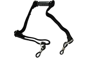 SPORTS WORLD VISION Cordino Elastico Per Occhiali Montature Per Occhiali Con Fermo Regolabile A Sgancio Rapido Per Bambini/Adulti Lunghezza Qat 2 Pezzi