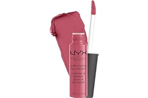 ‎NYX PROFESSIONAL MAKEUP NYX Professional Makeup Lippenstift, Soft Matte Lip Cream, Cremiges und mattes Finish, Hochpigmentiert, Langanhaltend, Vegane Formel, Farbton: Montreal