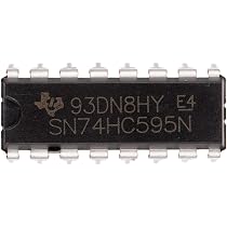 The Lord Of The Tools 50pcs SN74HC595N Registres à Décalage 8 Bits DIP16 - 2V-6V Pour Projets Électroniques