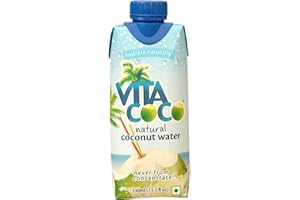 Vita Coco Agua de coco 100% natural, 330 ml (paquete de 6)