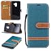Produktbild JBTec® Flip Case Handy-Hülle BOOK #M41 zu Samsung Galaxy A8 2018 - Handytasche Schutz Cover Bookstyle Booklet, Farbe:Türkis, Modell:Galaxy A8 2018 / SM-A530