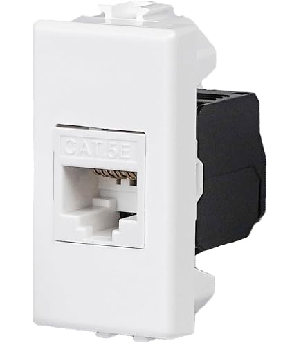 PRESA TELEFONO RJ11 COLORE BIANCO COMPATIBILE MATIX | Leroy Merlin