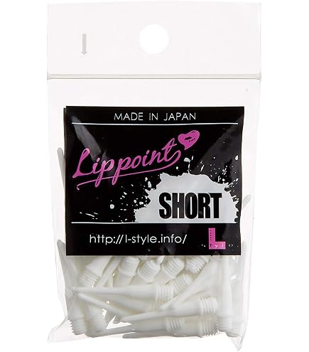 Chip Court Lippoint Points Lèvres Courtes Noir 50 Lignes - Fléchettes