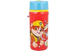 Patrulla Canina - ALMACENESADAN, 2561; Botella Snack Capacidad Botella 390ml, Producto de Plástico