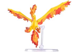 JAZWARES Pokemon Select Moltres W3, Figurka, 15 cm