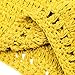 Pellor 0-6 Months Newborn Baby Slate Stretch Wrap Cocoon Knit Crochet Costume Photo Photography Prop Set Hammock (Yellow)