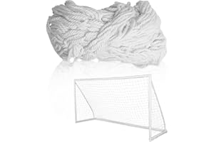 JWTHEE Soccer Goal Net, Soccer Replacement Goal Nets Sports Soccer Goal Post Net Full Size Football Goal Post Netting for Sports Match Training