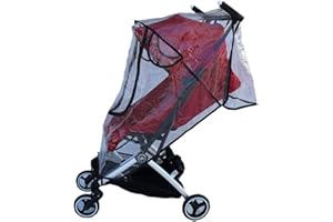 Brogtorl Parapioggia e vento per passeggino, compatibile con passeggino GB Pockit+ All City, giacca antipioggia per passeggino (for Pockit All City)