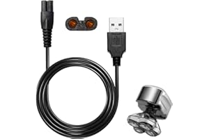 WAHFOX Head Shaver - Cable de carga USB para afeitadora Pitbull Skull (cargador USB)