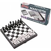 1050170 Manyetik Satran&ccedil;-Tavla 2si 1 Arada K&uuml;&ccedil;&uuml;k Boy