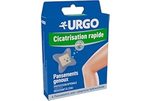 Urgo cicatrisation rapide pansement genoux 6 pansements