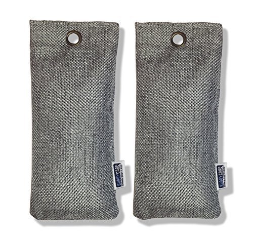 Preisvergleich Produktbild Schuherfrischer und Geruchs-Stop - 2x75g BAMBOO by BUDDYCARE - AKTIVKOHLE