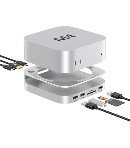 Mac mini M2 16GB/256GB + 2TB SSD&専用Dock Mac mini M2 16GB/256GB + 2TB SSD&専用Dock Mac Mini Dock, Çift SSD